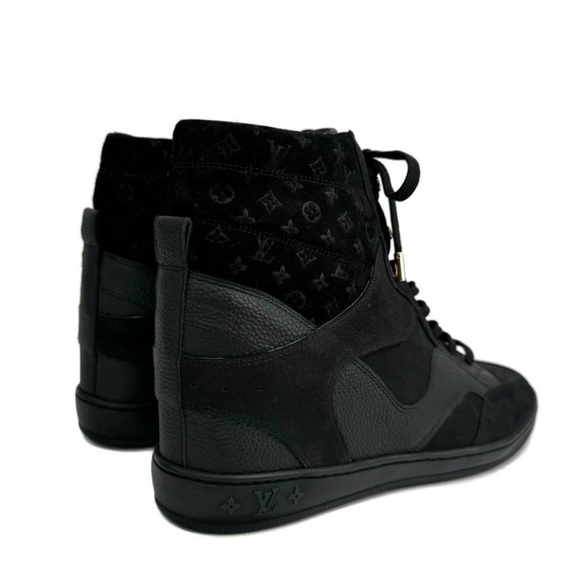 LOUIS VUITTON CLIFF WEDGE SNEAKERS - Picture 14 of 14